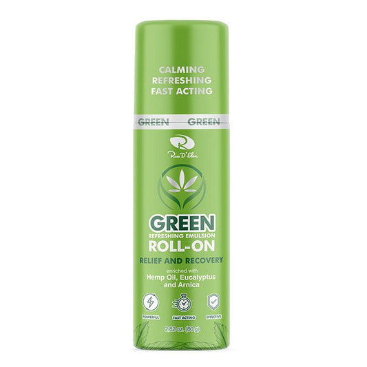 Green Menthol Relief and Recovery Emulsion Roll-On