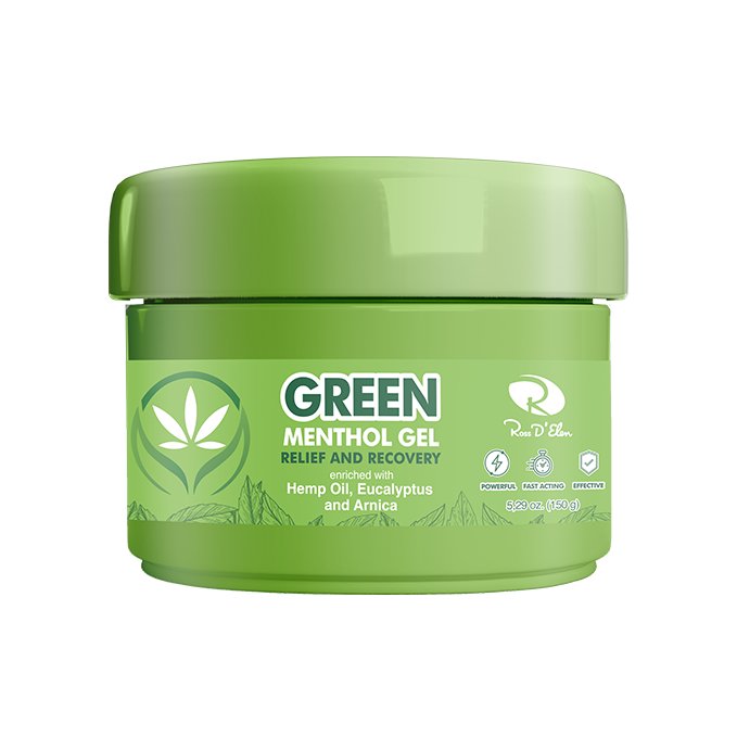 Green Menthol Relief and Recovery Gel